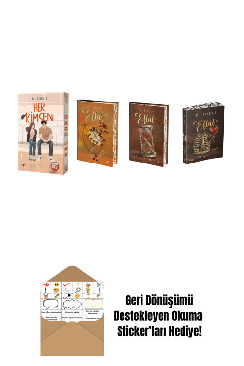Artemis Yayınları R. İdeli 4 Kitap Set + Okuma Sticker'Ları