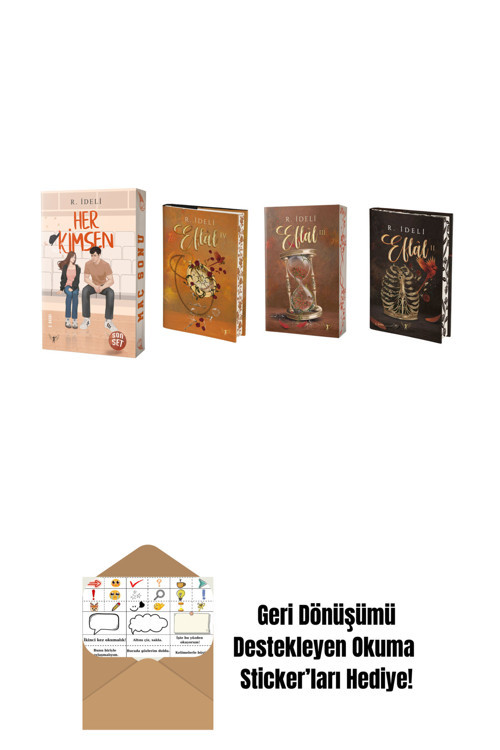 Artemis Yayınları R. İdeli 4 Kitap Set + Okuma Sticker'Ları