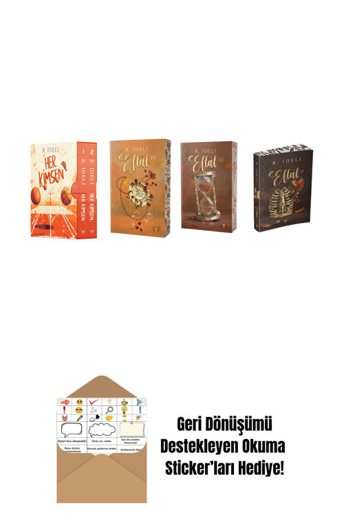 Artemis Yayınları R. İdeli 4 Kitap Set + Okuma Sticker'Ları