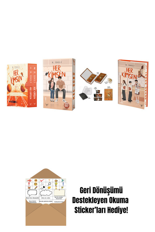 Artemis Yayınları R. İdeli 4 Kitap Set + Okuma Sticker'Ları