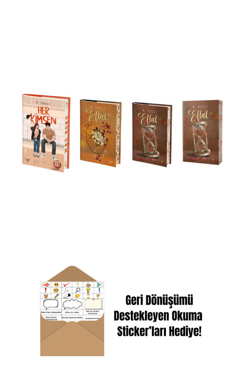 Artemis Yayınları R. İdeli 4 Kitap Set + Okuma Sticker'Ları