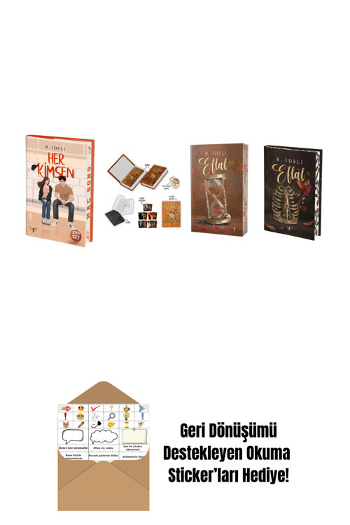 Artemis Yayınları R. İdeli 4 Kitap Set + Okuma Sticker'Ları