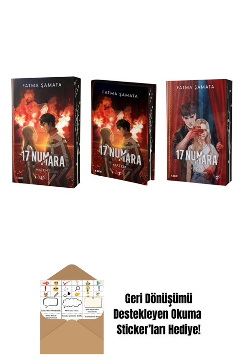 Artemis Yayınları Fatma Şamata 3 Kitap Set + Okuma Sticker'Ları