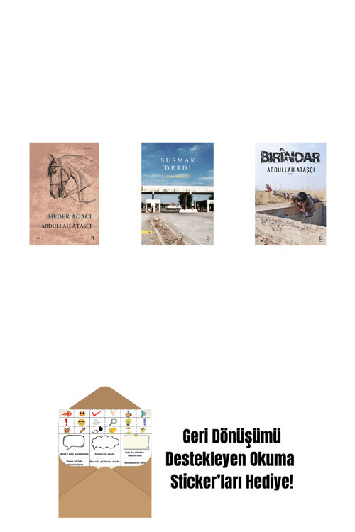 Everest Yayınları Heder Ağacı + Susmak Derdi + Bırindar + Okuma Sticker'Ları