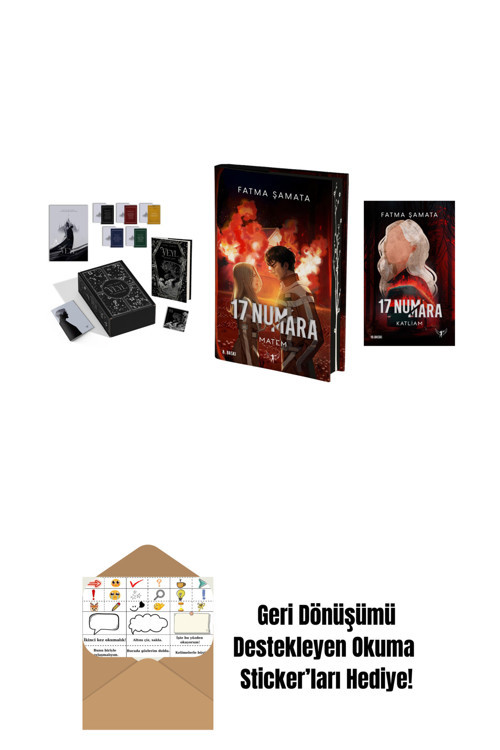 Artemis Yayınları Fatma Şamata 3 Kitap Set + Okuma Sticker'Ları