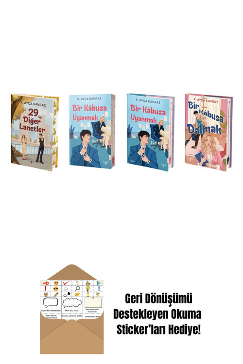 Artemis Yayınları R. Ayça Kavraz 4 Kitap Set + Okuma Sticker'Ları