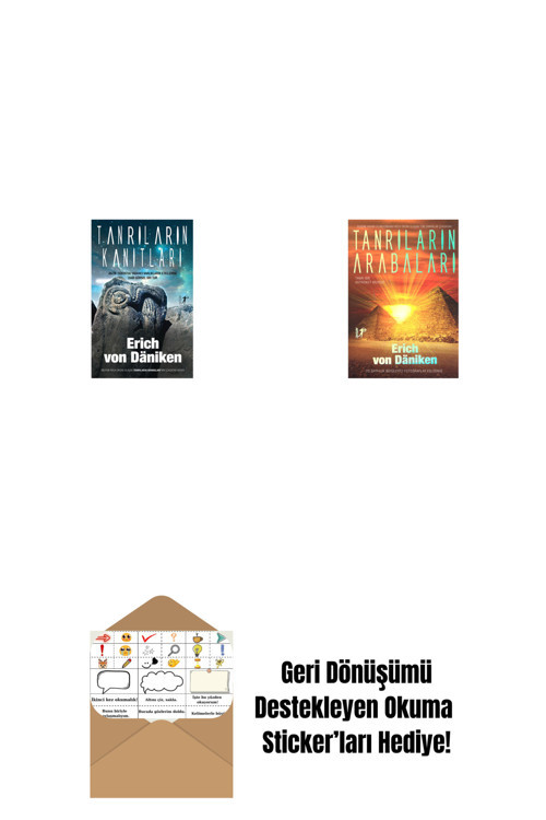 Artemis Yayınları Tanrıların Kanıtları + Tanrıların Arabaları + Okuma Sticker'Ları