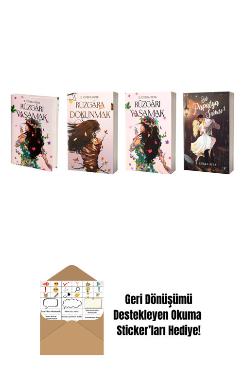 Artemis Yayınları K. Kübra Berk 4 Kitap Set + Okuma Sticker'Ları