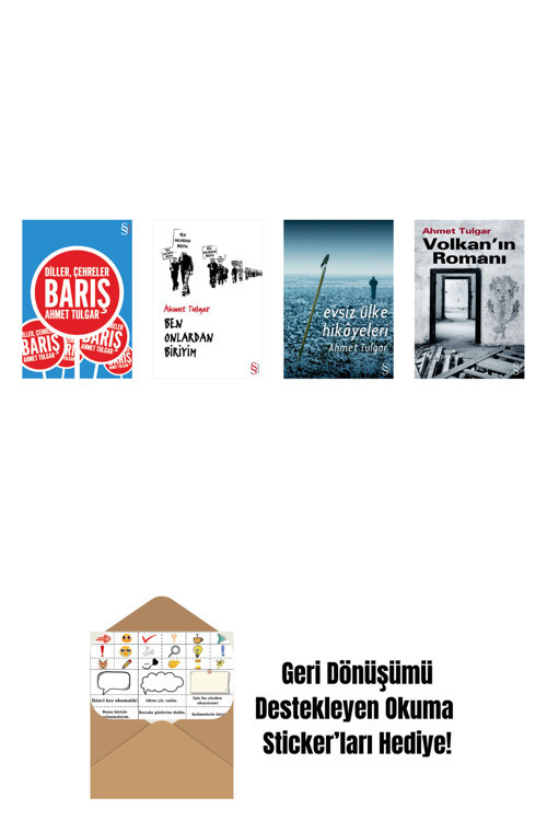 Everest Yayınları Ahmet Tulgar 4 Kitap Set + Okuma Sticker'Ları