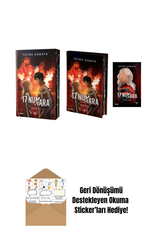 Artemis Yayınları Fatma Şamata 3 Kitap Set + Okuma Sticker'Ları