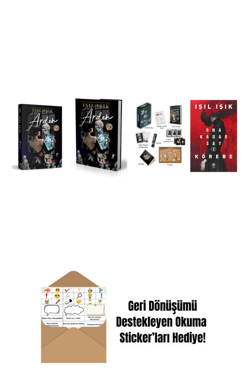 Artemis Yayınları Işıl Işık 4 Kitap Set + Okuma Sticker'Ları