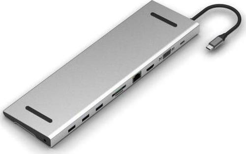 CDG-CNV80 10 port Notebook Port Çoklayıcı Macbook Uyumlu