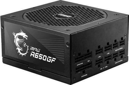 650W 80+ GOLD MPG A650GF 14cm Fanlı Tam Modüler Power Supply