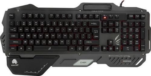 Chief Siyah USB Gaming US Layout Multimedia Klavye