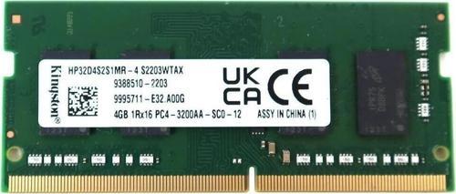 KINGSTON 4GB DDR4 3200MHZ NOTEBOOK RAM VALUE HP32D4S2S1MR-4