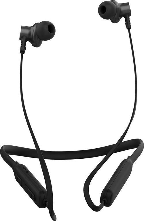 SN-XBK02 LOTUS Siyah Boyun Askılı Mıknatıslı Bluetooth Spor Kulak içi Kulaklık & Mikrofon