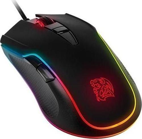 NEROS RGB USB RGM 3200-DPI Oyuncu Mouse T T S -EMO-NRR-WDOTBK-01