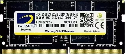 32GB DDR4 3200MHz NOTEBOOK RAM MDD432GB3200N