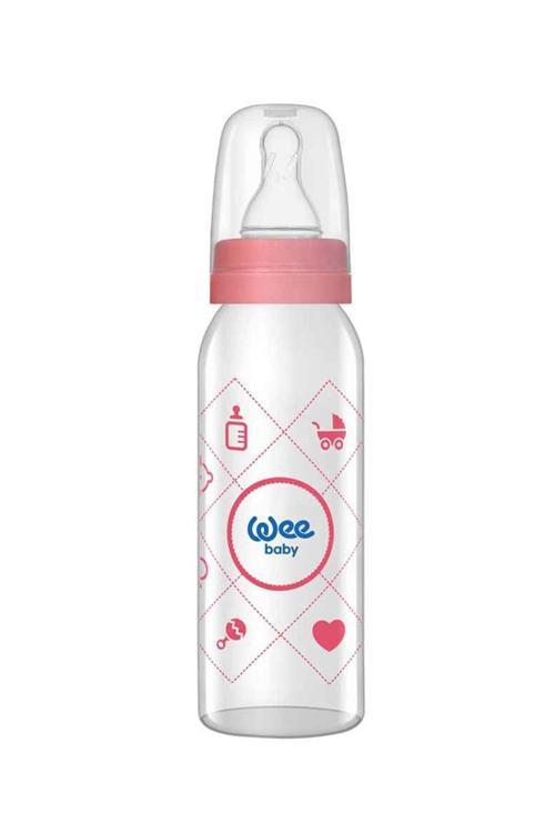 0-6 Ay Cam Biberon 250 Ml Pembe