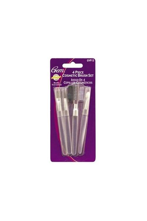 Gem Kozmetik Brush Set 4'Lü