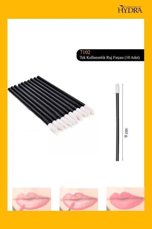 Ruj Fırçası Hd-7102 - Tek Kullanımlık , 10'Lu Paket