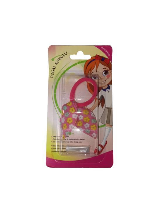 Stopper Bit Tokası Doğal Kokulu Pembe Çiçekli