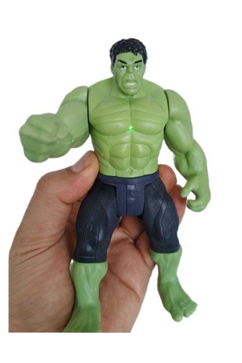 Hulk Figür Yeşil Dev Süper Kahraman Eklemli 17 Cm