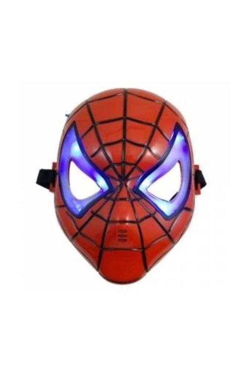 Spıderman Işıklı Maskesi Örümcek Adam Doğum Günü Işıklı Maskeleri