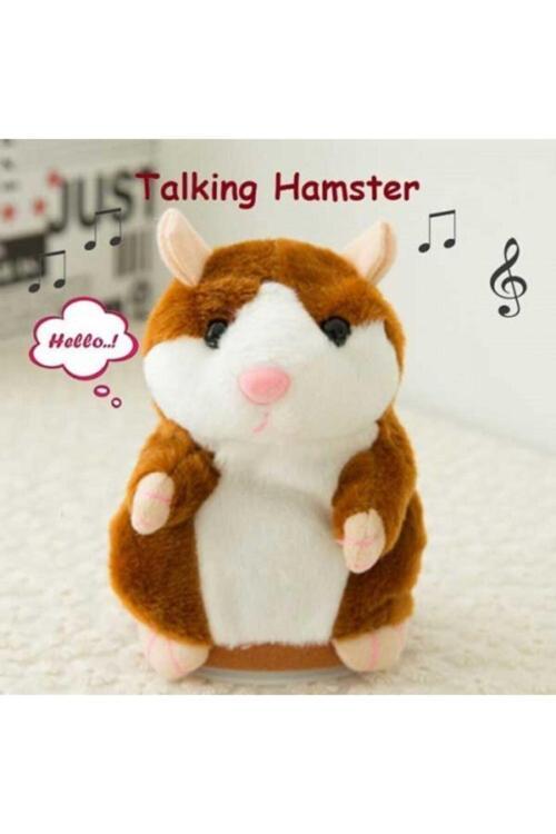 Talking Hamster Ses Taklidi Yapan Sevimli Fare Peluş Oyuncak