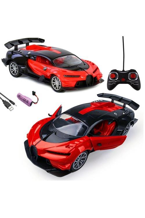 Uzaktan Kumandalı Şarjlı Araba Kapıları Kumandadan Açılan Bugatti  Şık Tasarım