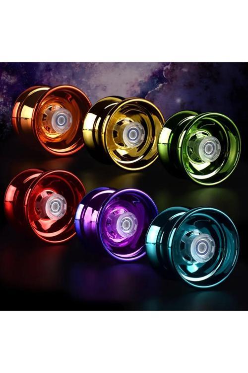 Süper Yoyo Oyuncak Metal Alaşım Yeni Nesil Topaç Pro Yo-Yo Yüksek Kalite 1 Adet