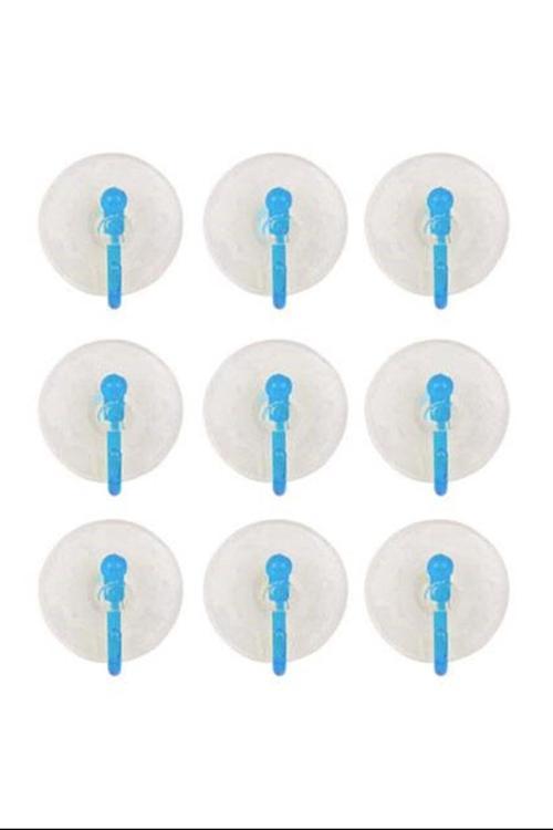 9'Lu Eko Vantuz Askı Şeffaf 2,5 Cm Royaleks-SF-855