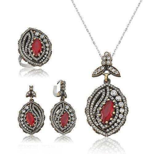 Gümüş Otantik Bayan Set  SL2255