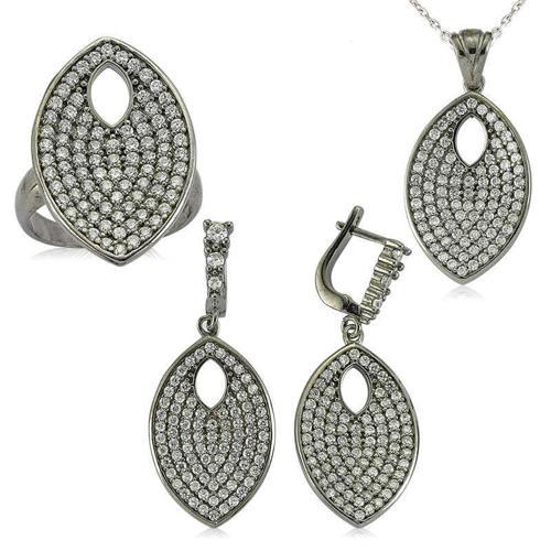Gümüş Mekik Bayan Set  SL2299