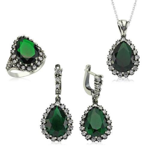 Gümüş Hürrem Sultan Bayan Set  SL2252