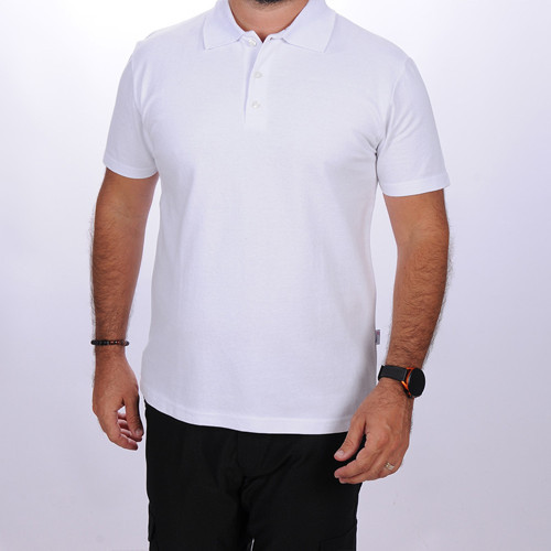 Polo Yaka Tshirt Beyaz