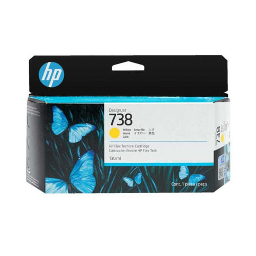 498N7A (738) Sarı Desıgnjet Ink 130 Ml