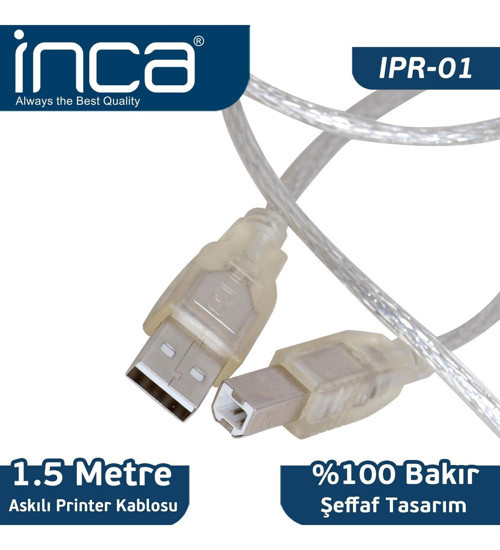 1.5Metre Ipr-1T Usb Yazıcı Kablosu