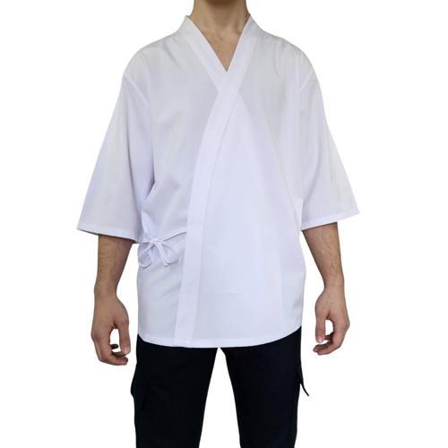Sushi Şef Kimono Ceketi  Beyaz