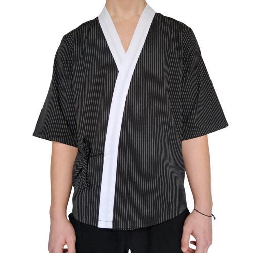 Sushi Şef Kimono Ceketi Çizgili