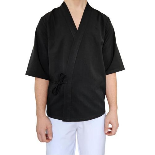 Sushi Şef Kimono Ceketi  Siyah