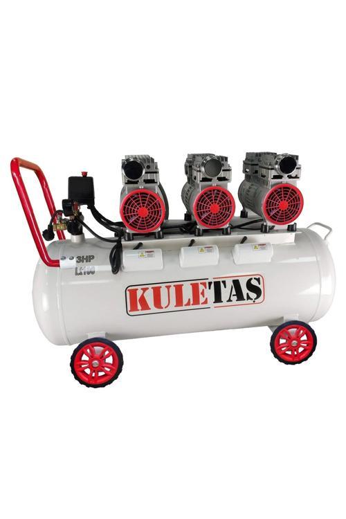 Süper Sessiz Yağsız Kompresör 100 Litre