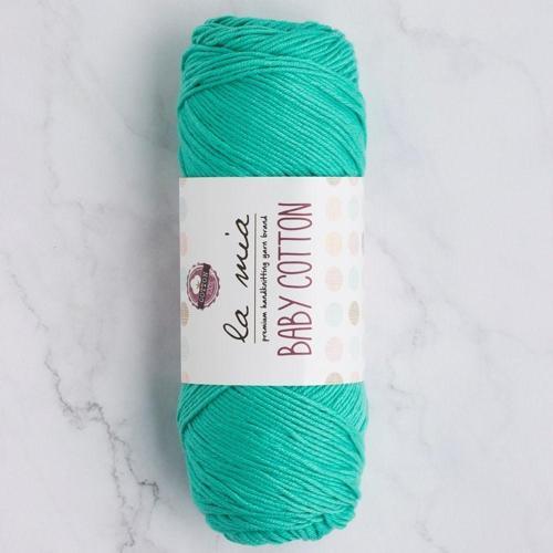La Mia Baby Cotton Yeşil El Örgü İpi - L044 - 33653