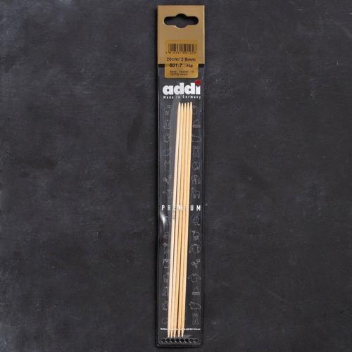 Addi Bambus 2,5mm 20cm Bambu Çorap Şişi - 501-7