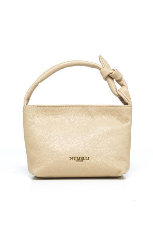 Kadın Omuz Çantası BON BON Piumelli Milano Bag D81 Warm Beige