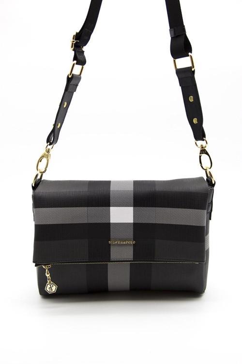 Kadın  963-35911 SILVER POLO ÇAPRAZ ÇANTA MK129 SİYAH-MAT SİYAH