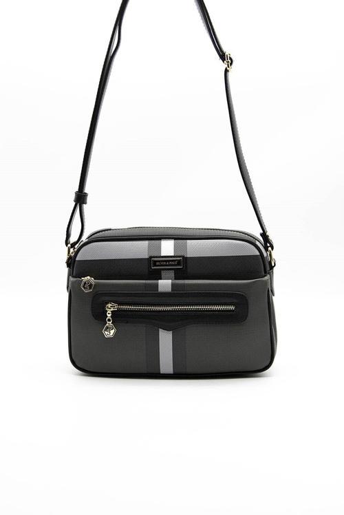 Kadın Çapraz Çanta 491-39304 ÇAPRAZ BAYAN ÇANTASI MK129 SİYAH-MAT SİYAH