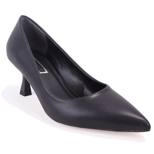 DZA07-388499 Siyah Stiletto Topuklu Kadın Ayakkabı