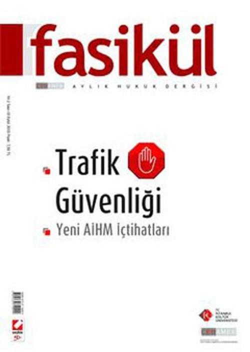 Fasikül Hukuk Dergisi - Sayı 10