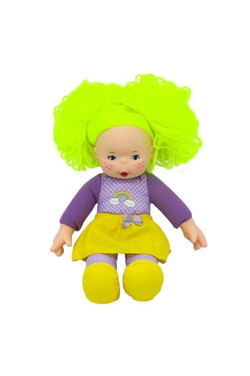 Anıloyuncak Oyuncak Lahana Bez Bebek 32 Cm Gökkuşağı